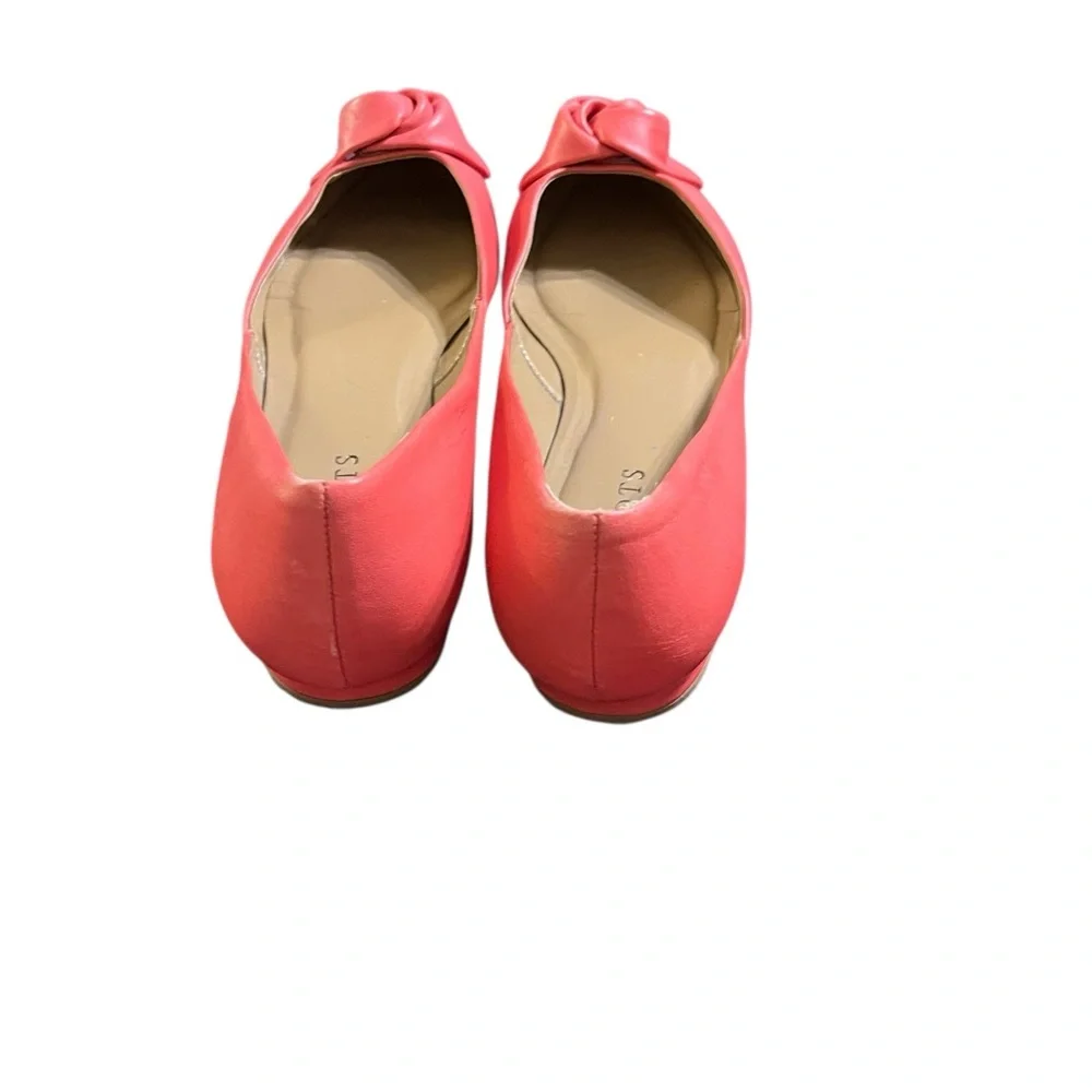Talbots pink rose flats size 9B - Picture 10 of 13